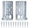 Bamboo's Grocery Garage Door Bottom Lifting Bracket with 12 Pcs M6 Mounting Bolts for 716Inch Stem Residential Bottom Roller Brackets 1 Pair
