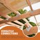 Garaook 40 Pack 16Gauge Hurricane Ties for Rafter Heavy Duty Hurricane Straps Robust Hot Dip Galvanized Rafter Ties Brackets Joist Hangers for 2X Deck Joists