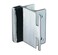 Harris Hardware TP5330B Strike Keeper Die Cast Zamac Bracket for 114 in Pilaster Chrome Plated