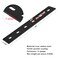 heneng 6 Pcs Black Flat Mending Plates14 L x 112 WSlotted Holes for 38 Bolts