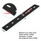heneng 6 Pcs Black Flat Mending Plates14 L x 112 WSlotted Holes for 38 Bolts