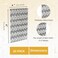 JAVOUKA 20 Pack 6x4 inch Truss Mending Plate with 8mm Nail Teeth Galvanized Steel Flat Mending Plates Repair Pronged Truss Mending Plate Thickness 1mm for Timber Roofing Wood Truss Connector Plate