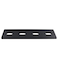 JCBIZ 2pcs Black 6 Heavy Duty Mending Plate Flat Straight Metal Steel Repair Fixing Bracket Connector