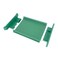 Jienk PCB DIN Rail Mount Carrier Circuit Board Mounting Holder for 35mm Wide DIN Rail PCB 70mm72mm