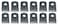 METAL MAGERY Metal Magery Weld On Steel Flat Tab Brackets 1 X 112 X 18 Weld Tab Pack of 12