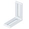 OTTFF 6 Pack Slotted L Angle Bracket Fits 4040 Aluminum Extrusion Profile 318 Adjustable Corner Brace