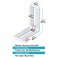 OTTFF 6 Pack Slotted L Angle Bracket Fits 4040 Aluminum Extrusion Profile 318 Adjustable Corner Brace