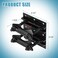 Penwlled Post Tubes Mounting Bracket 1Pack Adjustable Solar Mounting Bracket Fence Hook Compatible with Round Square TPosts Irregularly Shaped Pipes Max 134 Width