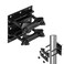 Penwlled Post Tubes Mounting Bracket 1Pack Adjustable Solar Mounting Bracket Fence Hook Compatible with Round Square TPosts Irregularly Shaped Pipes Max 134 Width