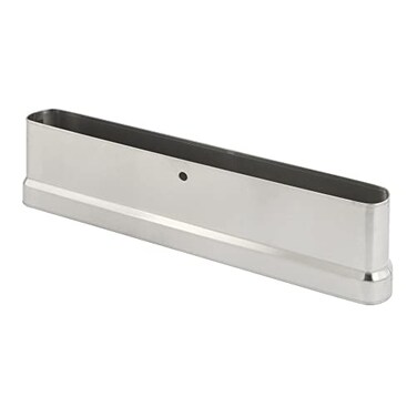 Sentry Supply PrimeLine 658300910 Pilaster Shoe Fits 10in Pilasters Stainless Steel Construction Oval End Single Pack