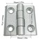 PZRT Aluminum Profile Hinge Install Kit 2X Zinc Alloy Hinge 8X M6 TNuts 8X M6 Hex Socket Flat Head Screwfor 3030 Serie 8mm Slot Aluminum Profile Extrusion Frame