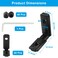 Rierdge 20pcs 2020 Series T Slot LShape Interior Inside Corner Connector Joint Bracket with M5 Screws and Wrench for 6mm T Slot Aluminum Extrusion Profile Black
