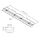 Rrina 8Pcs 2020 Series Aluminum Profile Straight Line Connector for T Slot 6mm Joint Bracket Extrusion Connect Parts Length 4 Inch
