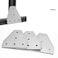 SeekLiny 2020 Aluminum Extrusion Connector Bracket Set Included 8PCS Joint Plates1Pcs M3 Wrench40Pcs M5 TSlot Nuts and 40Pcs M5x8mm Hex Socket Cap Screw for 2020 Series Aluminum Profile 3D Printer