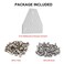 SeekLiny 2020 Aluminum Extrusion Connector Bracket Set Included 8PCS Joint Plates1Pcs M3 Wrench40Pcs M5 TSlot Nuts and 40Pcs M5x8mm Hex Socket Cap Screw for 2020 Series Aluminum Profile 3D Printer