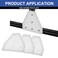 SeekLiny Seekliny 8pcs 3030 Brackets T Plate Connector Joint Plate T Slot Hardware V Slot Accessories 3030 Aluminum Extrusion Bracket Silver