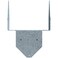 Simpson Strong-Tie Simpson StrongTie BCS236Z BCS ZMAX Galvanized Post Cap for Triple 2X Beam 6X Post Pack of 10