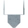 Simpson Strong-Tie Simpson StrongTie BCS236Z BCS ZMAX Galvanized Post Cap for Triple 2X Beam 6X Post Pack of 10