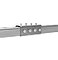 SKTREX Strut Channel Connector Extend Bracket Connection for use with 158 Wide and 158 Height Strut Channel 1