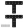 XZWMY T Post Bracket 2PCS 14x10 T Flat Mending Plate for Wood 4x46x6 Lumber Black Powder Coated Heavy Duty Pergola BracketsT Beam Brackets T Truss BracketT Shape Post to Beam Connectors