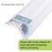 UFURMATE 6Pcs Zebra Shades L Bracket Silver Metal Window Blinds Bracket Clips Light Filtering Roller Shades Mount Hardware WallMounted Blind Headrail Holder Inside Outside Mount