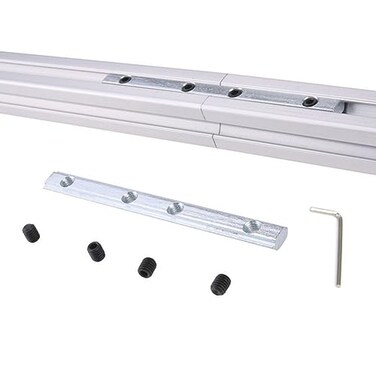 YXQ 10Pcs Straight Line Connector 2020 Series Inside 39 Inch Joint Bracket with M5 Screws for 6mm T Slot Aluminum Extrusion Profile