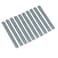 Zeberoxyz 10pcs Straight Line Connector Length 39inch Joint Bracket with M5 Screws for 2020 Series T Slot 6mm Aluminum Extrusion Profile Straight BracketsSilver