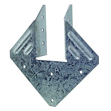 Simpson Strong-Tie Simpson Strong Tie H1Z ZMAX Galvanized 18Gauge Hurricane Tie 20 Pack