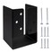 lifgarfe 4x6 Concealed Joist Hanger Bracket Fit for 4x6 BeamSwinghandrailand Fence