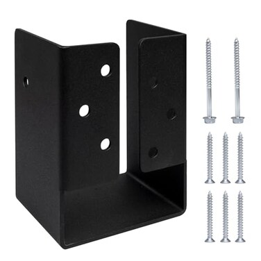 lifgarfe 4x6 Concealed Joist Hanger Bracket Fit for 4x6 BeamSwinghandrailand Fence