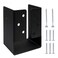 lifgarfe 4x6 Concealed Joist Hanger Bracket Fit for 4x6 BeamSwinghandrailand Fence