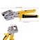 Yuudar 10 Inch HighCarbon Steel Handle Stud Crimper Plaster Board Drywall Pliers For Fastening Metal Studs Punching Clamp For Maintenance Engineering