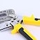 Yuudar 10 Inch HighCarbon Steel Handle Stud Crimper Plaster Board Drywall Pliers For Fastening Metal Studs Punching Clamp For Maintenance Engineering