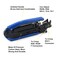 DIANN Coaxial Compression Tool Coax Cable Crimper Kit with 10pcs F Male And 10pcs Female to Female RG6 Connectors for RG711 and RG5966Q