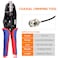 HKS Coaxial Crimping Tool for RG Type Cable RG781122U6383114133144149165178213214391403 LMR400 BNC 15D2V15C2V7C2V ConnectorsCRIPMER L4