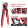 HKS Ferrule Crimping Tool Kit Hexagonal Ferrule Crimper Plier AWG 237 with Mutiuse Wire Stripper 1900Pcs Wire EndSleeves Terminals Kit in Box