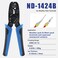 Newdeli Weather Pack Crimper AWG2414 Open Barrel Crimping Tool Waterproof Sealed Connectors Crimping Tool for Delphi APTIV Packard Weather Pack Terminals or MetriPack 150 280 Connectors
