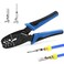 Newdeli Weather Pack Crimper AWG2414 Open Barrel Crimping Tool Waterproof Sealed Connectors Crimping Tool for Delphi APTIV Packard Weather Pack Terminals or MetriPack 150 280 Connectors