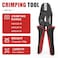 Newdeli Wire Crimping Tool for Heat Shrink Wire Connectors AWG 2210 Ratchet Wire Crimper Tool for Electrical Insulated Nylon Wire Terminals Heatshrink Butt Connectors Ratcheting Crimping Plier