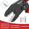 Newdeli Wire Crimping Tool for Heat Shrink Wire Connectors AWG 2210 Ratchet Wire Crimper Tool for Electrical Insulated Nylon Wire Terminals Heatshrink Butt Connectors Ratcheting Crimping Plier