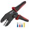 Newdeli Wire Crimping Tool for Insulated Wire Connectors AWG 2210 Ratchet Wire Crimper Tool Electrical Wire Terminal Connectors Ratcheting Crimping Plier Crimp Tool