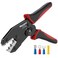 Newdeli Wire Crimping Tool for Insulated Wire Connectors AWG 2210 Ratchet Wire Crimper Tool Electrical Wire Terminal Connectors Ratcheting Crimping Plier Crimp Tool