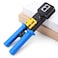 Yangoutool Passthrough Crimping tool RJ45 Crimp Tool and Passthrough Crimper for RJ45RJ12 Regular and EndPassThrough Connector