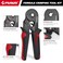 PURUS Ferrule Crimping Tool Kit SelfAdjustable Ratchet Crimper Plier for AWG 237 with 1200PCS Wire End Ferrules Connectors and Wire Stripper