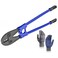 SPENDINS 318 Inch Hand Swaging Tool Wire Rope Crimping Tool for 53214516 Wires Heavy Duty Swager Crimper wErgonomic Handle Design for Copper Aluminum Oval Sleeves and Stop Sleeves