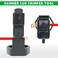 UTZIKO Hammer Lug Crimper Tool for 8 AWG 0000 AWG Battery and Welding Cables