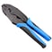 Whisary Coaxial Cable Crimping Pliers for Coaxial Connector Which Connect LMR240 RG142LMR195RG59RG223 Cable RG58 crimp tool with 0213 541mm Hex Die RG58 Crimper Black Blue