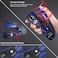 XUNTOP RJ45 Crimp Tool Kit for Cat5 Cat5e Cat6 Cat6a Ethernet Crimping Tool Kit for RJ45 Pass Through Connector with 20 PCS Cat6 Pass Through Crystal Heads 20 PCS Blue Protection Covers