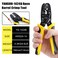 Yangoutool Molex Crimping Tool Versatile for Molex Delphi AMPTyco Harley PCComputer Automotive Use 2414 AWG Model 1424B