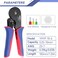YMYP Ferrule Crimping Tool AWG 237 Hexagonal Crimper for EndSleeves Terminal SelfAdjusting Racheting Tool